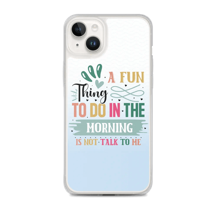 Morning Mood iPhone® MagSafe® Clear Case product image (1)