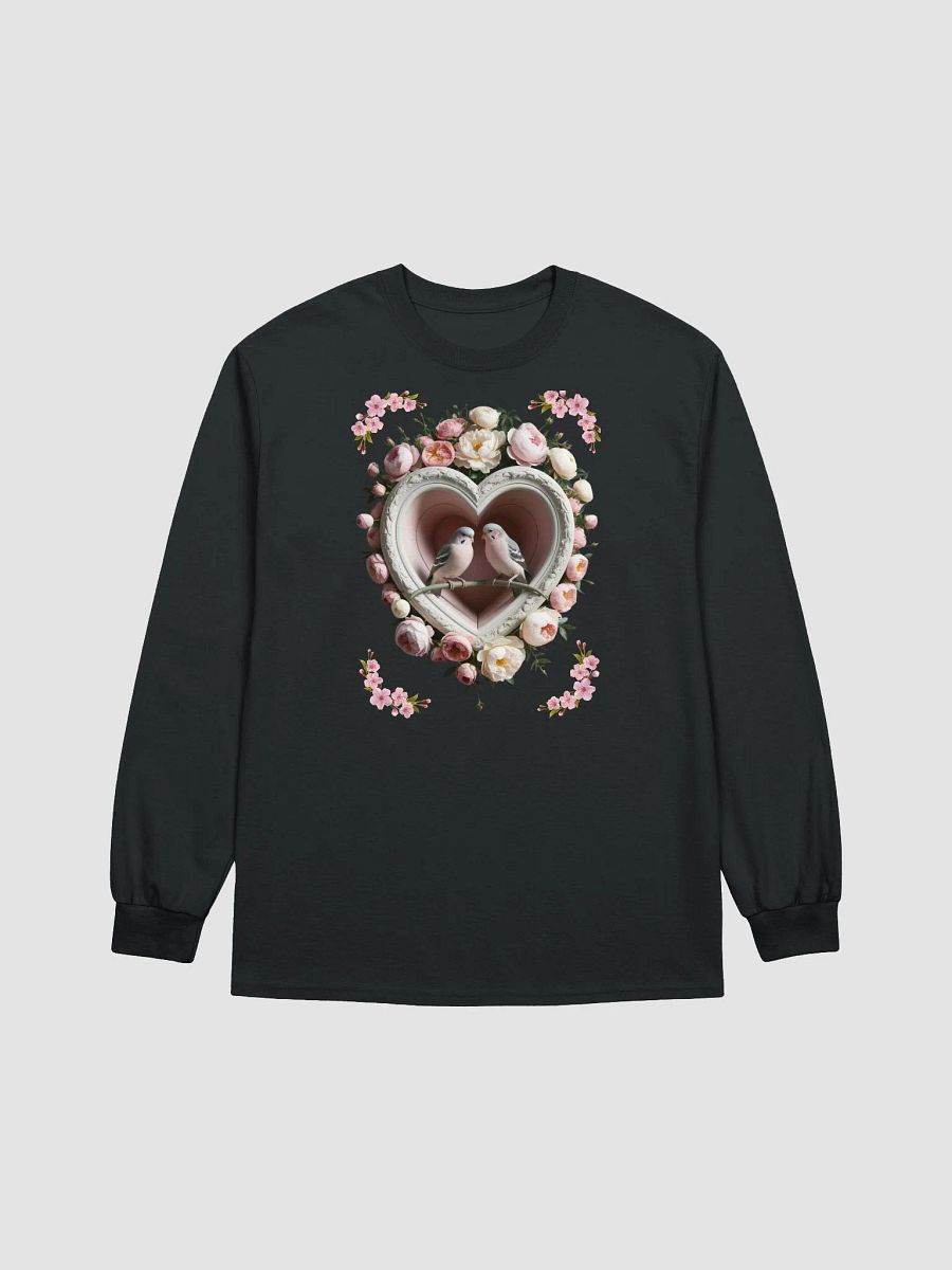 Lovebirds and Blossoms Long Sleeve Tee product image (3)