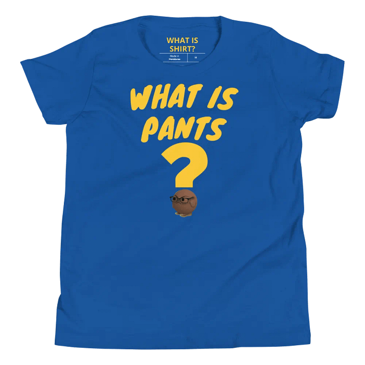 Justin What is Pants T-Shirt! product image (2)