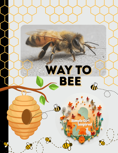 Busy Bee Like Me Monthly Planner product image (9)