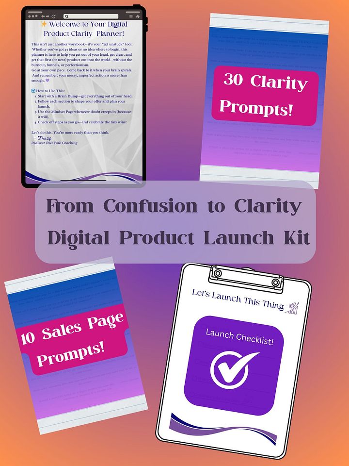 From Confusion to Clarity- Digital Product Launch Kit product image (1)