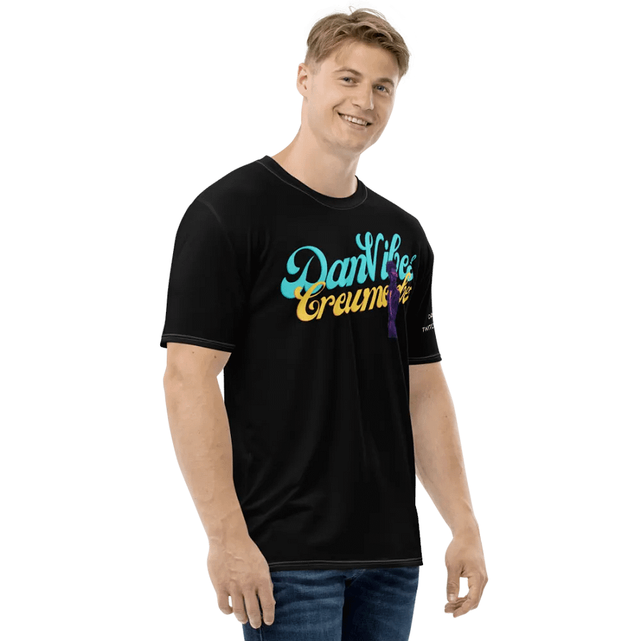 Danvibes Crewshirt black unisex product image (4)