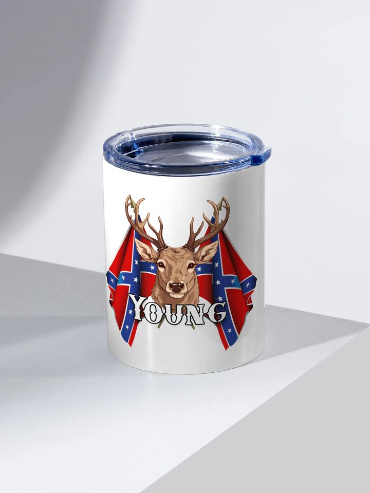 "Young" Last Name Rebel Redneck Deer - Kids Tumbler product image (2)