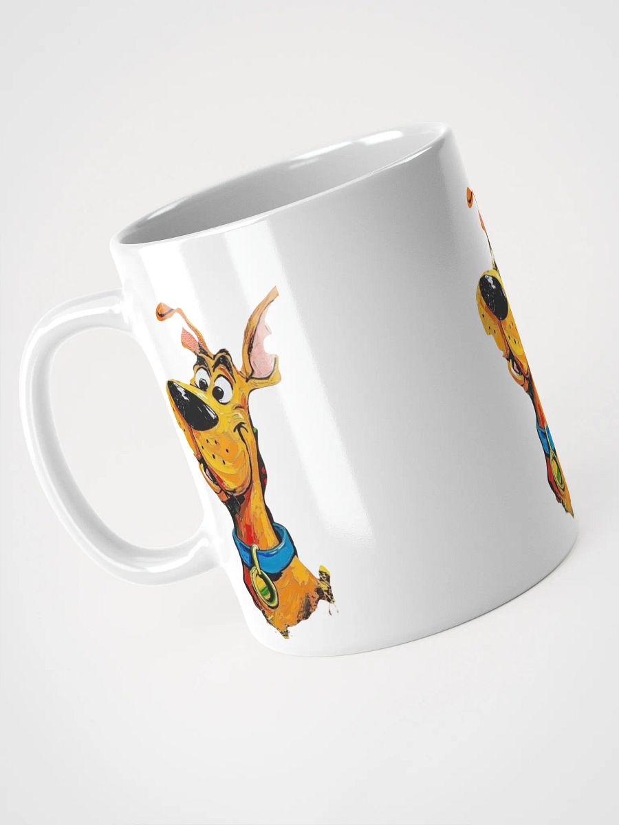 Cheerful Dog Scooby Doo Trio White Glossy Mug product image (9)
