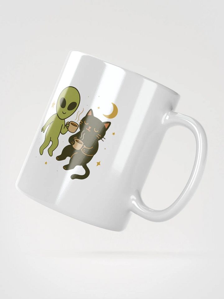 Cosmic Duo White Glossy Mug product image (5)