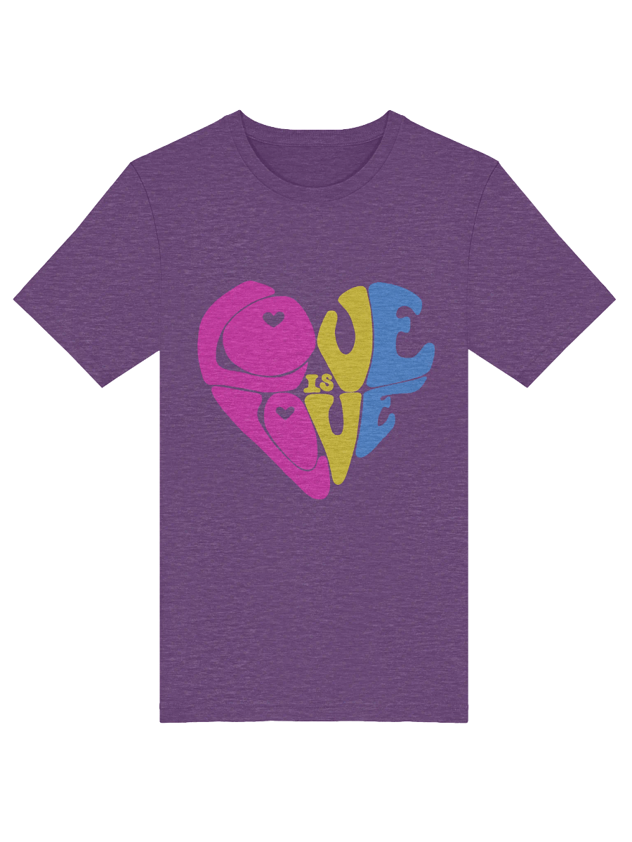 Pansexual Love is Love big print tee product image (5)