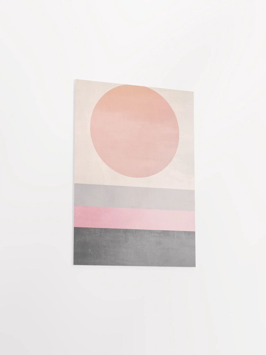 Modern Minimalist Circle Poster product image (5)