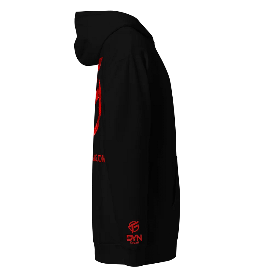 TopFrag™ Kovah Red PROMO Independent Trading Co. Midweight Hoodie product image (4)