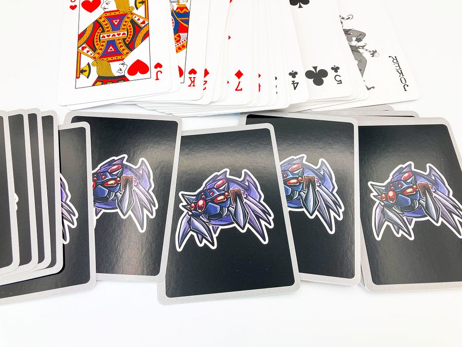 Playing Cards with Your Logo Here Sticker product image (5)
