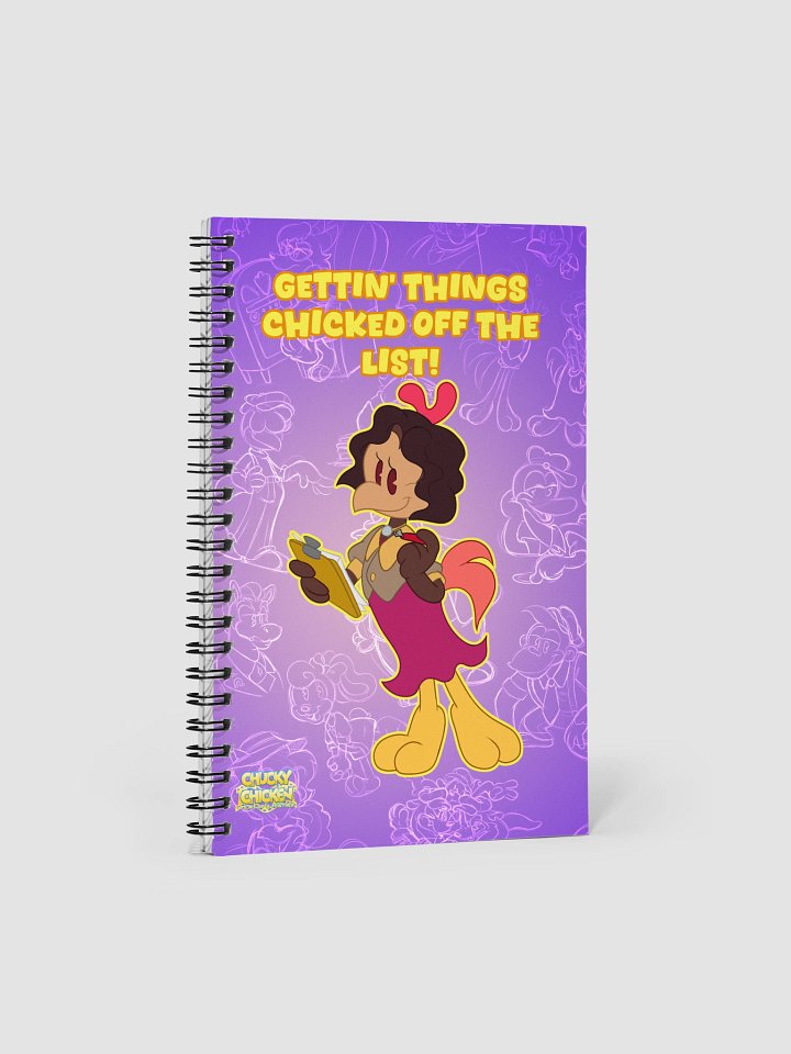 Chelsai Chicken Spiral Notebook product image (1)