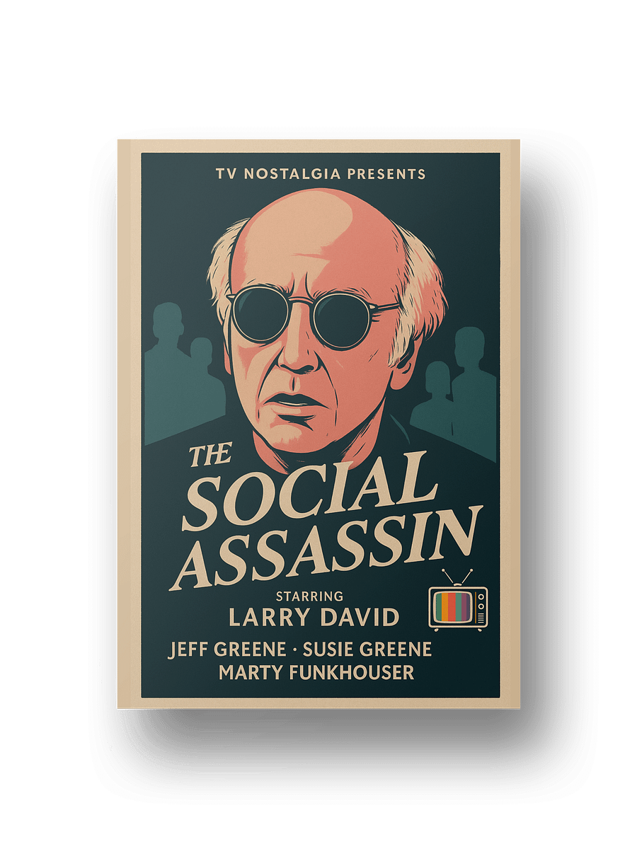 The Social Assassin Poster product image (1)