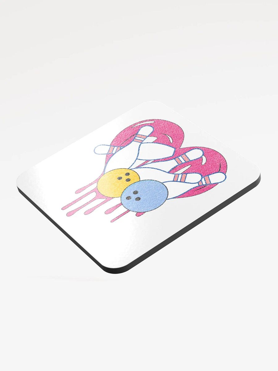 Heart Bowling Strike Coaster Set product image (3)