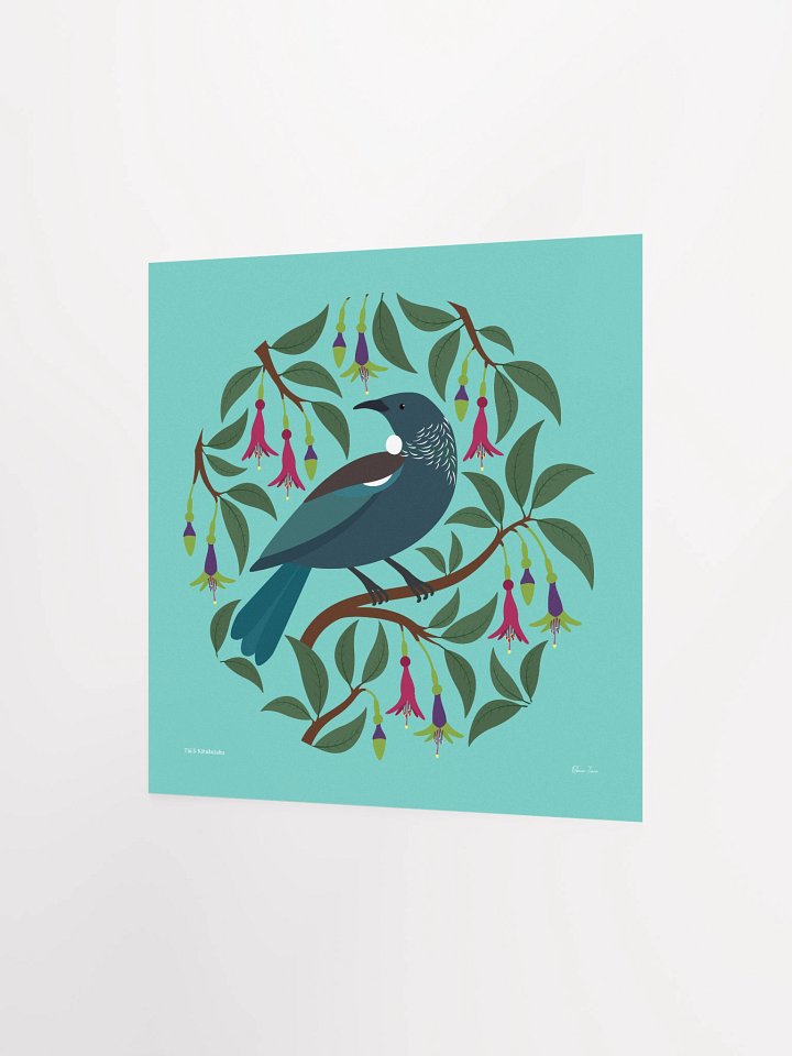 Tūī in Kōtukutuku Unframed Wall Art product image (8)