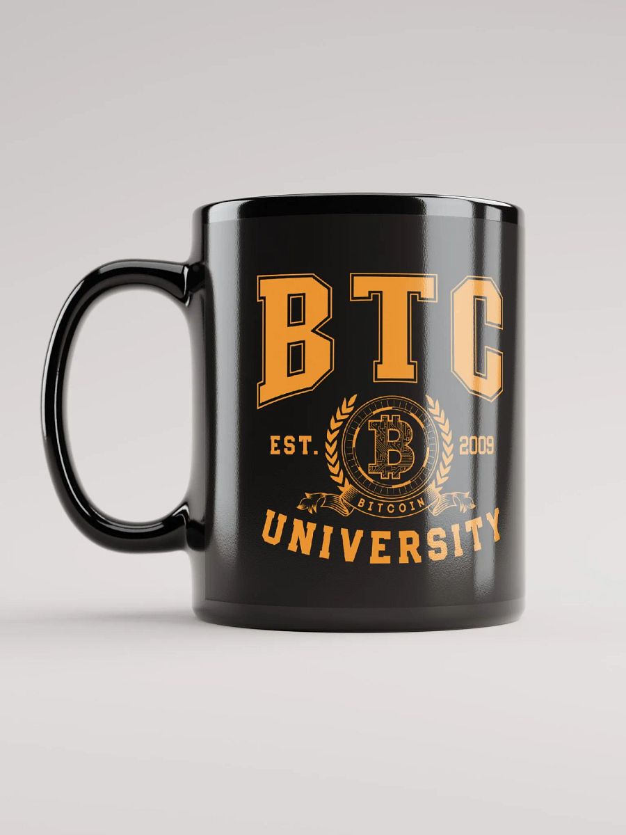 Bitcoin BTC University College Crypto Currency Blockchain Mug product image (12)