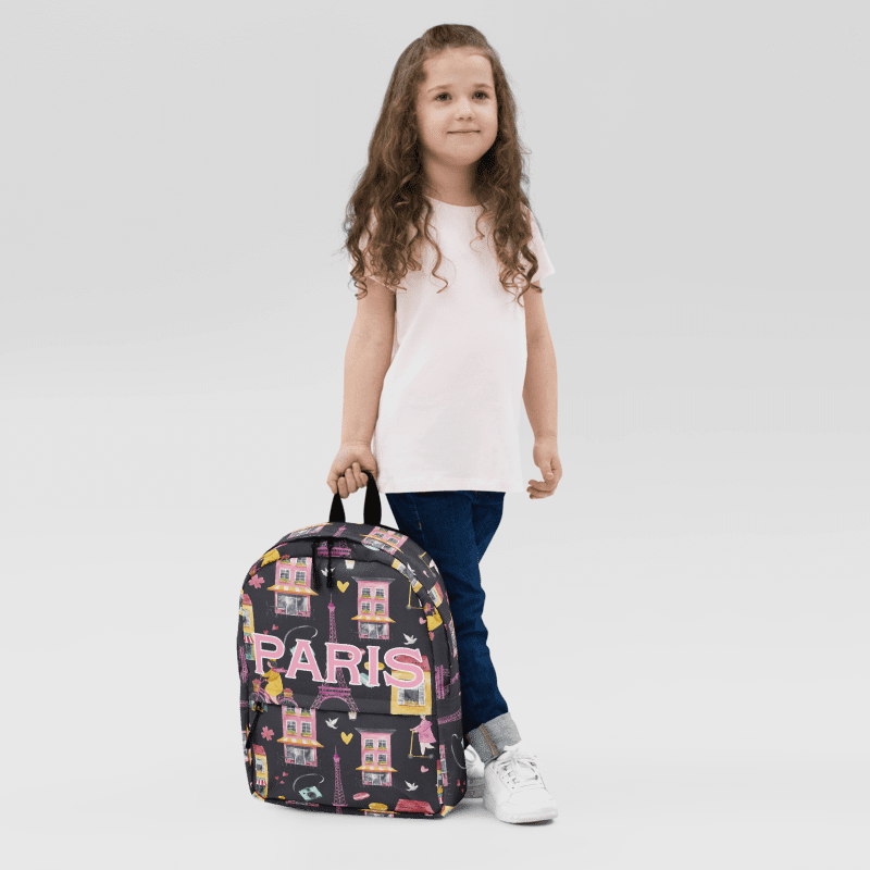 'La Vie Parisienne' All-Over Printed Backpack product image (7)
