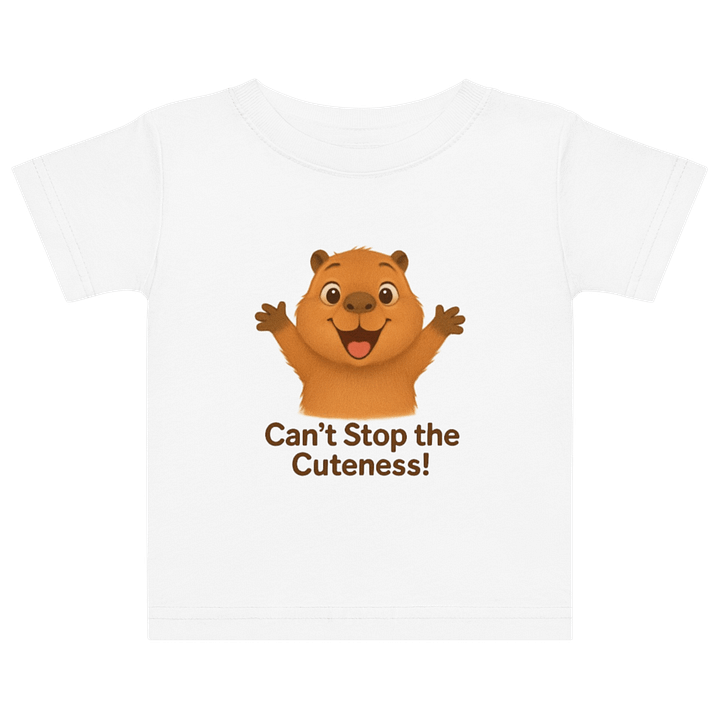 Cuteness Overload Baby Jersey T-Shirt product image (1)