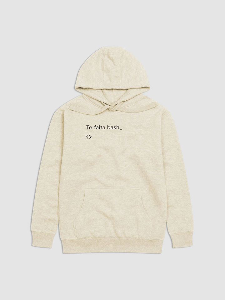 Sudadera agustera "Te falta bash" product image (2)