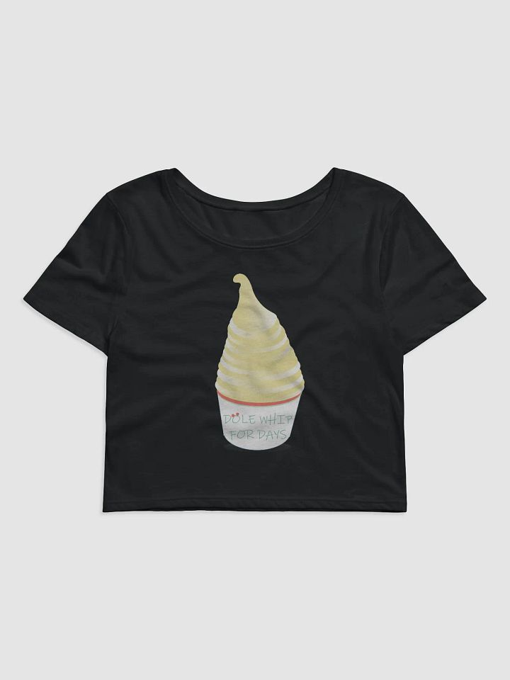 Disney World Snacks Dole Whip for Days Crop Tee product image (1)