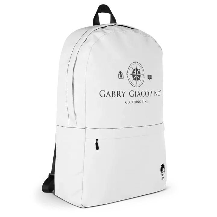 Zainetto Bianco Gabry Giacopino Clothing Line – Minimalismo ed Eleganza in Movimento product image (2)