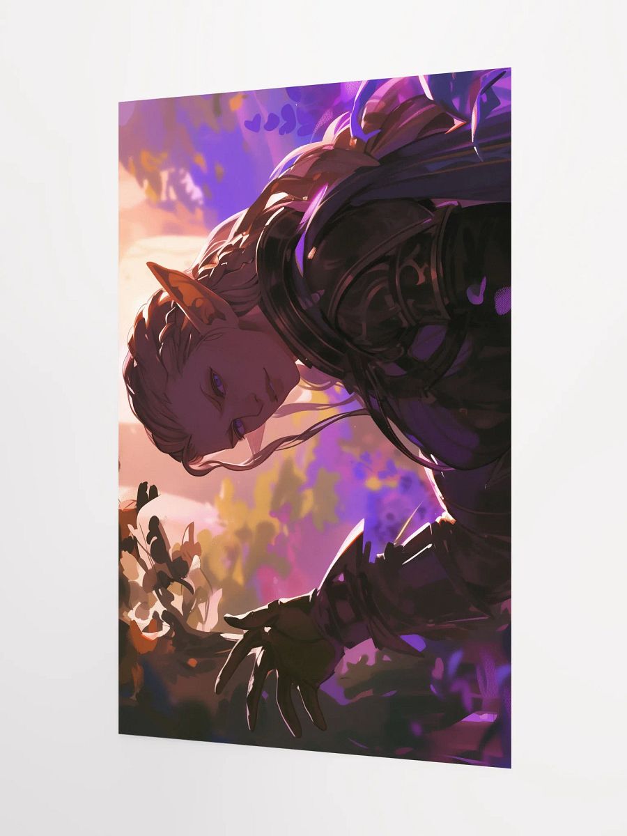 Elven Warrior Motion Matte Poster product image (3)