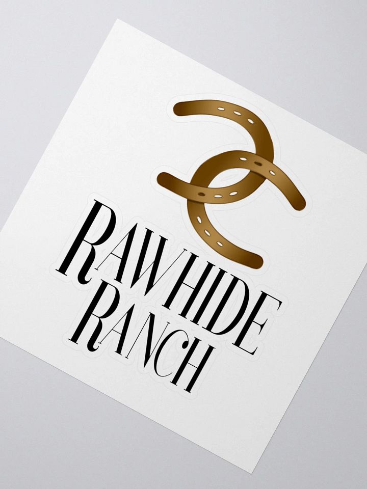 Rawhide Ranch Logo Sticker product image (2)