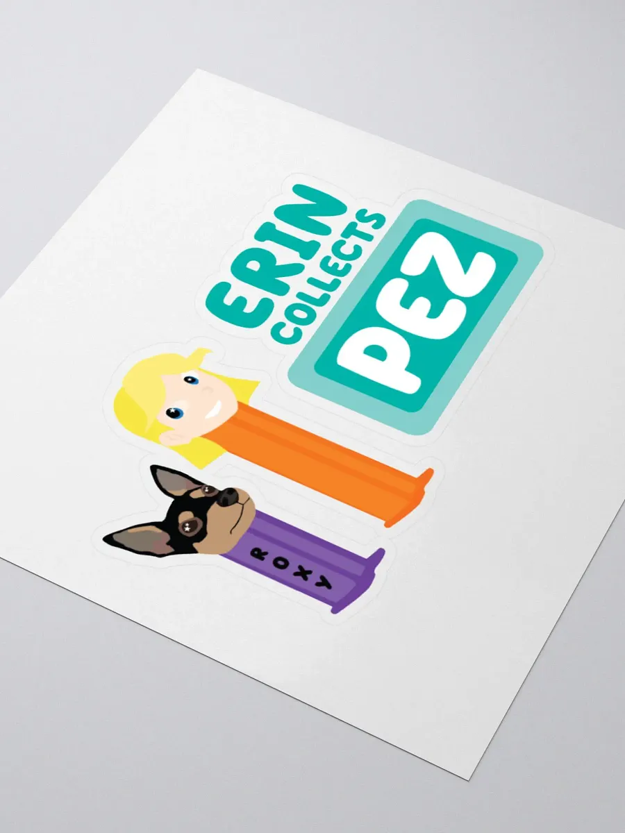 Roxy & Erin Collects PEZ Sticker product image (3)