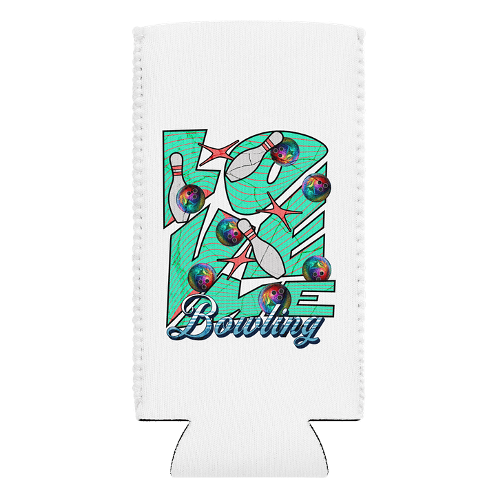 Love Me Bowling Can Cooler product image (1)