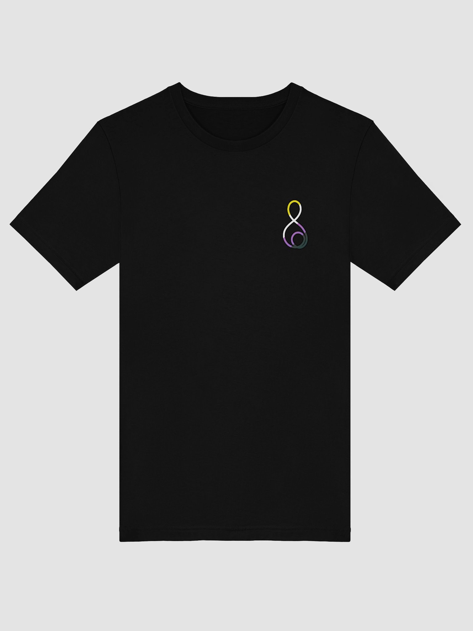 Treble Clef (Non-Binary) - Bella+Canvas Supersoft T-Shirt product image (5)