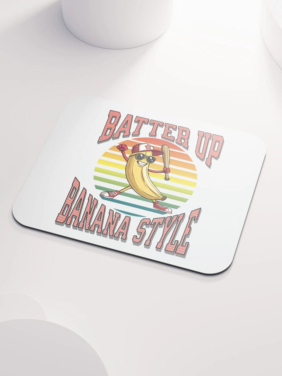 Batter Up Banana Style Baseball Bonanza Mouse Pad product image (3)