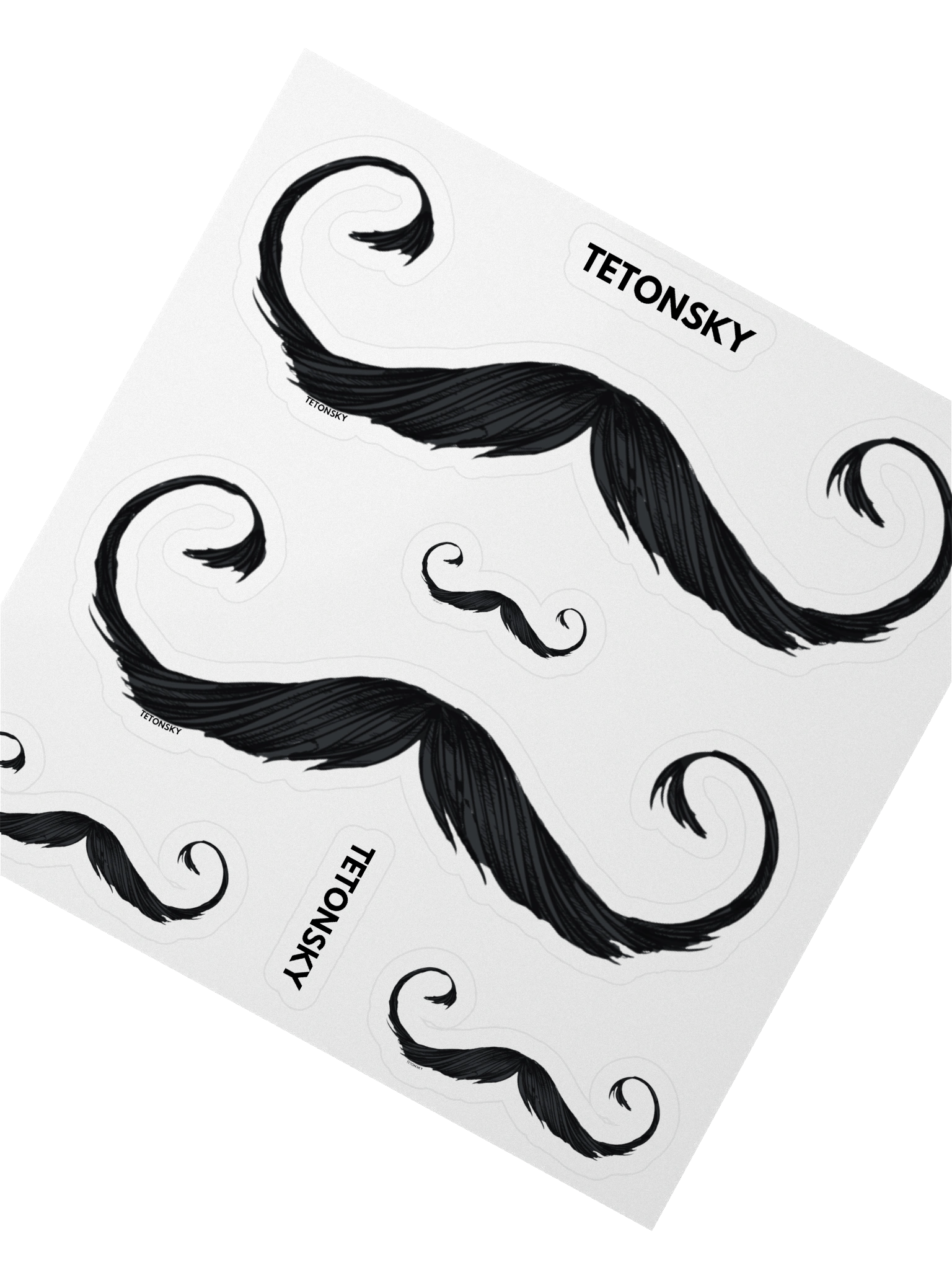 Mustache Stickers product image (2)
