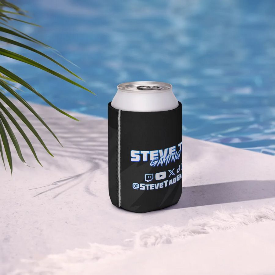 Steve Tad Gaming Black Can Coozi product image (7)