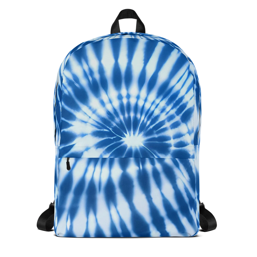 Tie Dye #17 - Blue & White - Backpack product image (3)