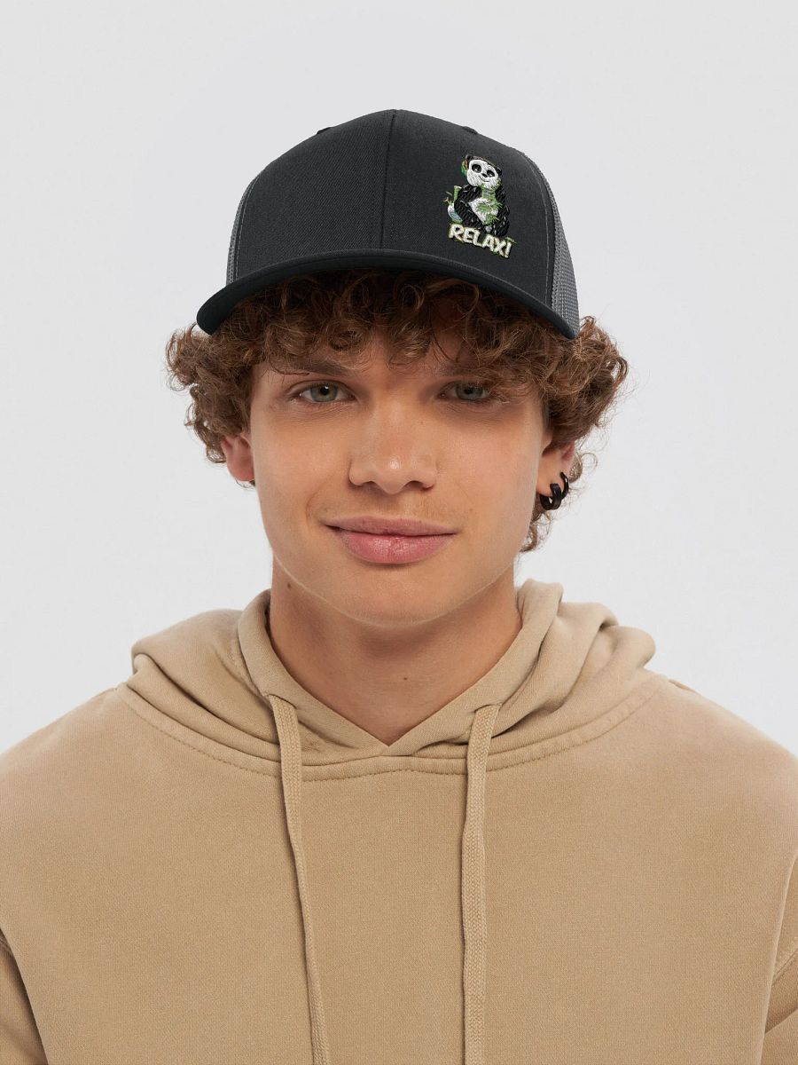 Relax Panda Trucker Hat product image (17)