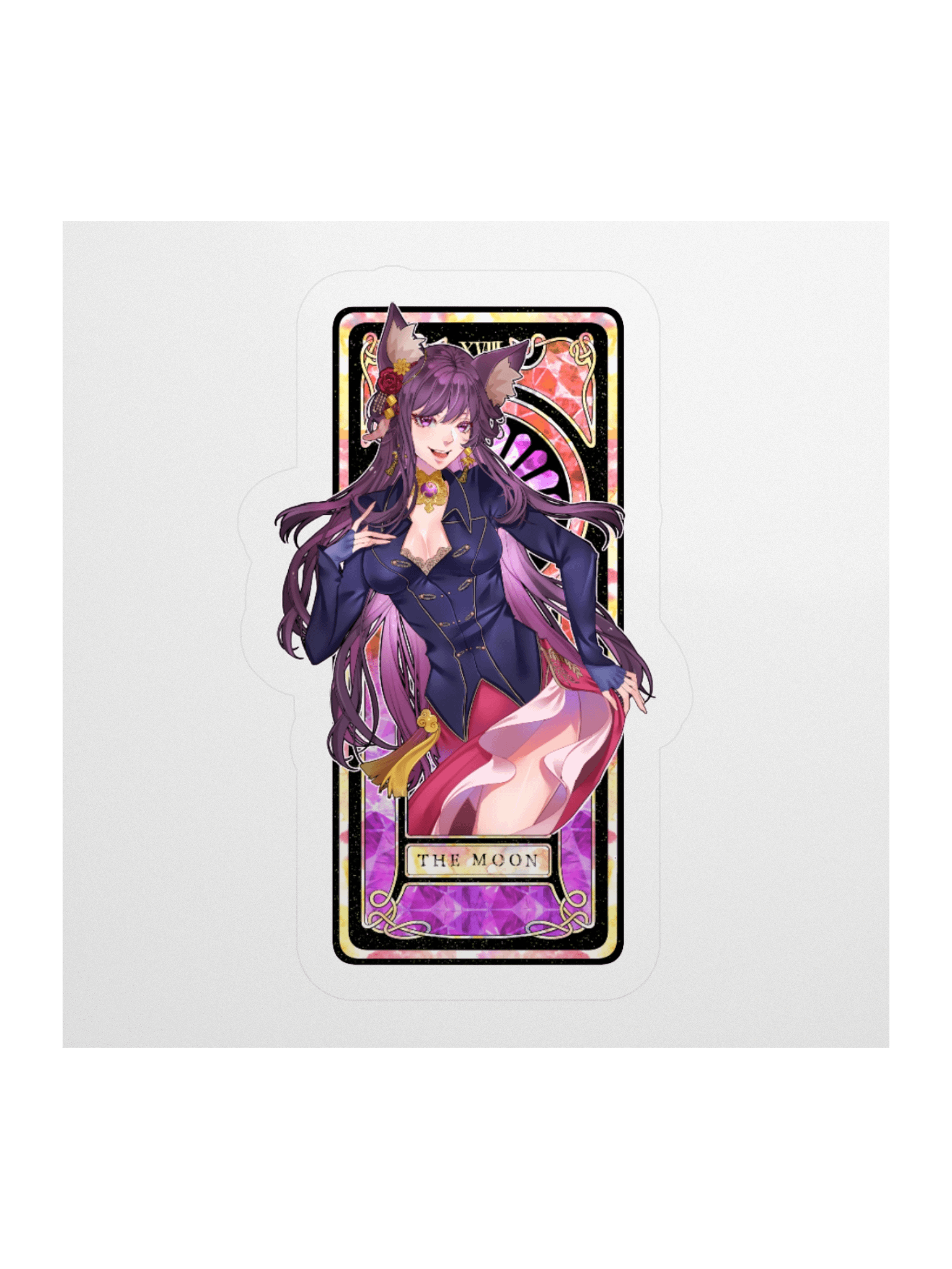Ririna (Moon) Tarot Card Sticker product image (2)