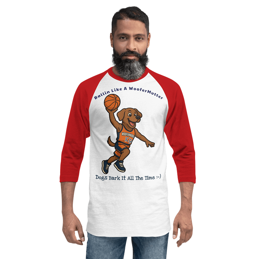 Labrador Unisex 3/4 Sleeve Raglan Shirt product image (23)