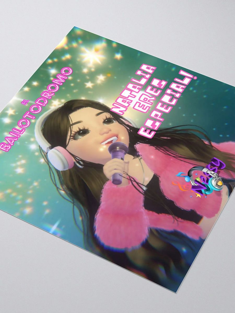 Sticker sencillo Natalia Eres Especial product image (8)