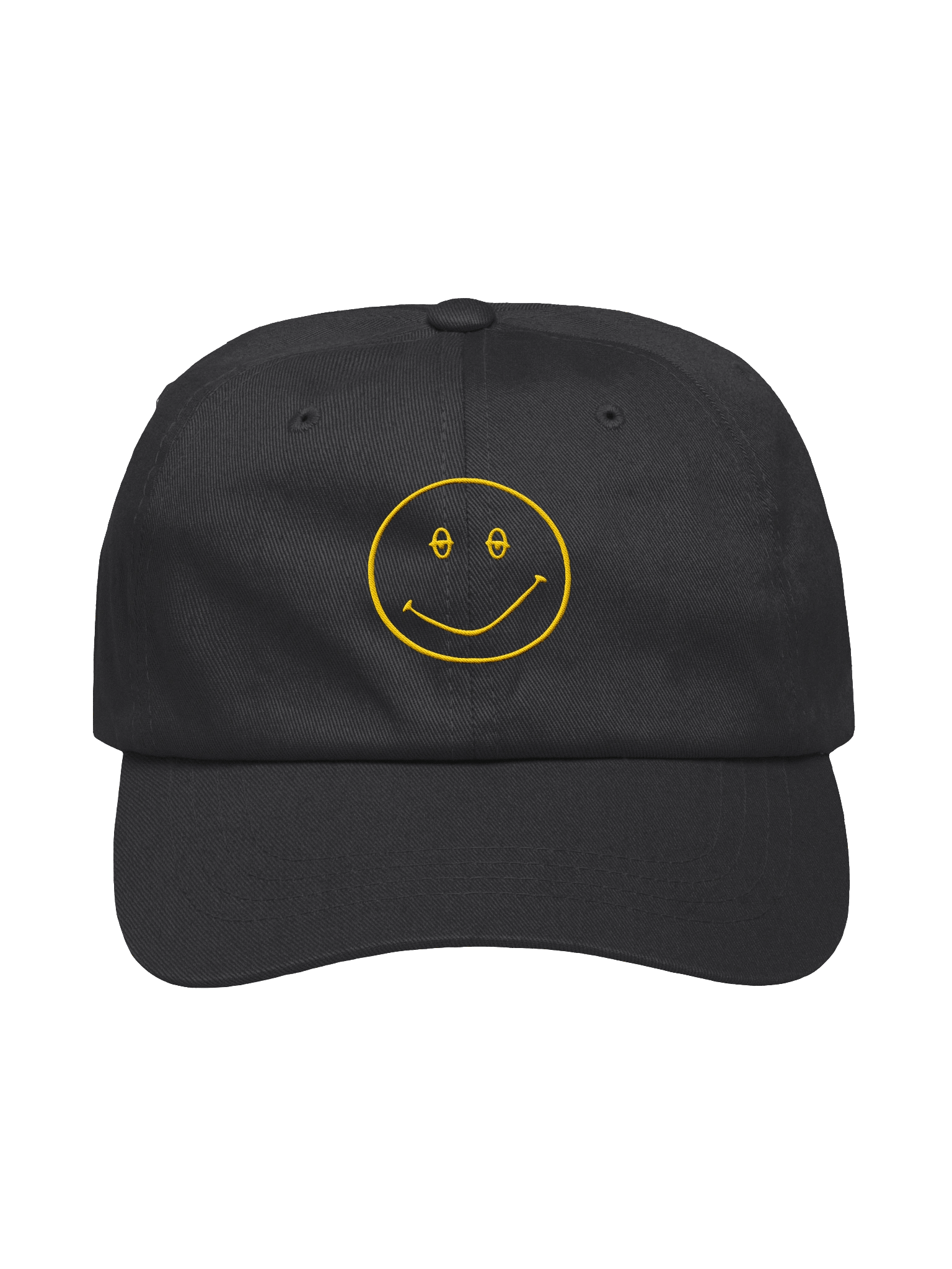 ALRIGHT ALRIGHT ALRIGHT DAD HAT - BLACK & YELLOW product image (1)