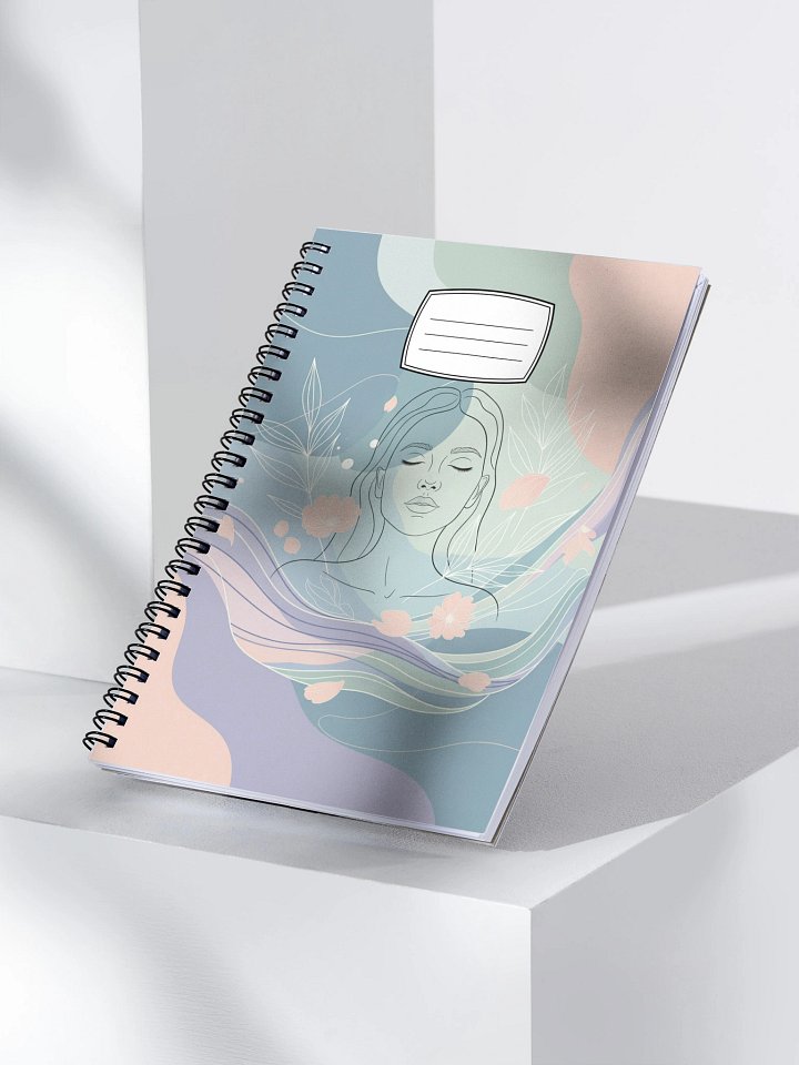 Mindful Creativity Journal: A Spiral Notebook for Focused Inspiration and Calm product image (1)