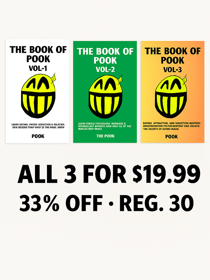 The Book of Pook — The Complete Collection (Vol - 1, 2, 3) product image (2)