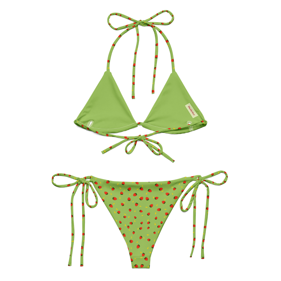 Strawberries pattern Recycled Bikini Set product image (2)
