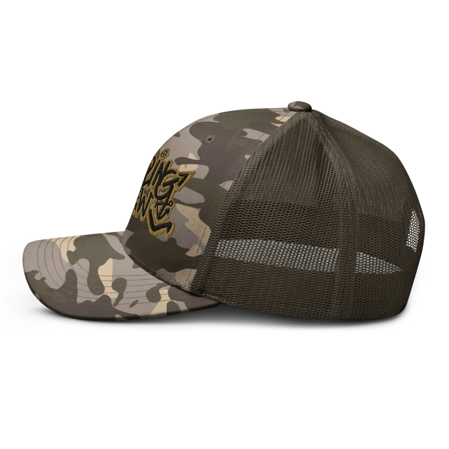 Beardling Crew -C - Camouflage Trucker Hat product image (3)