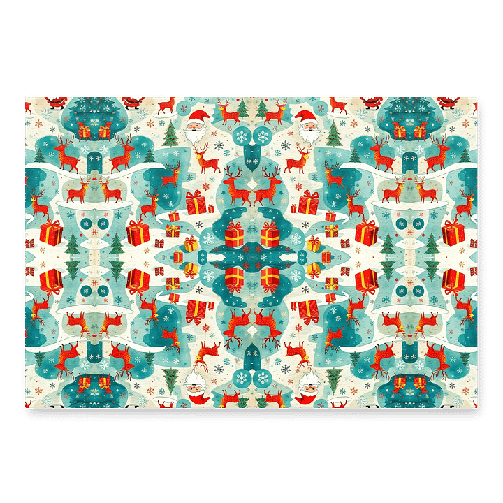 Festive Holiday Wrapping Paper Set product image (2)