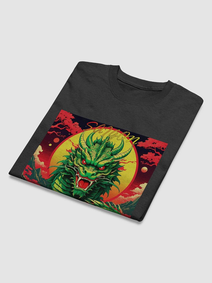 Retro Saigon Asian Green Dragon T-Shirt product image (10)