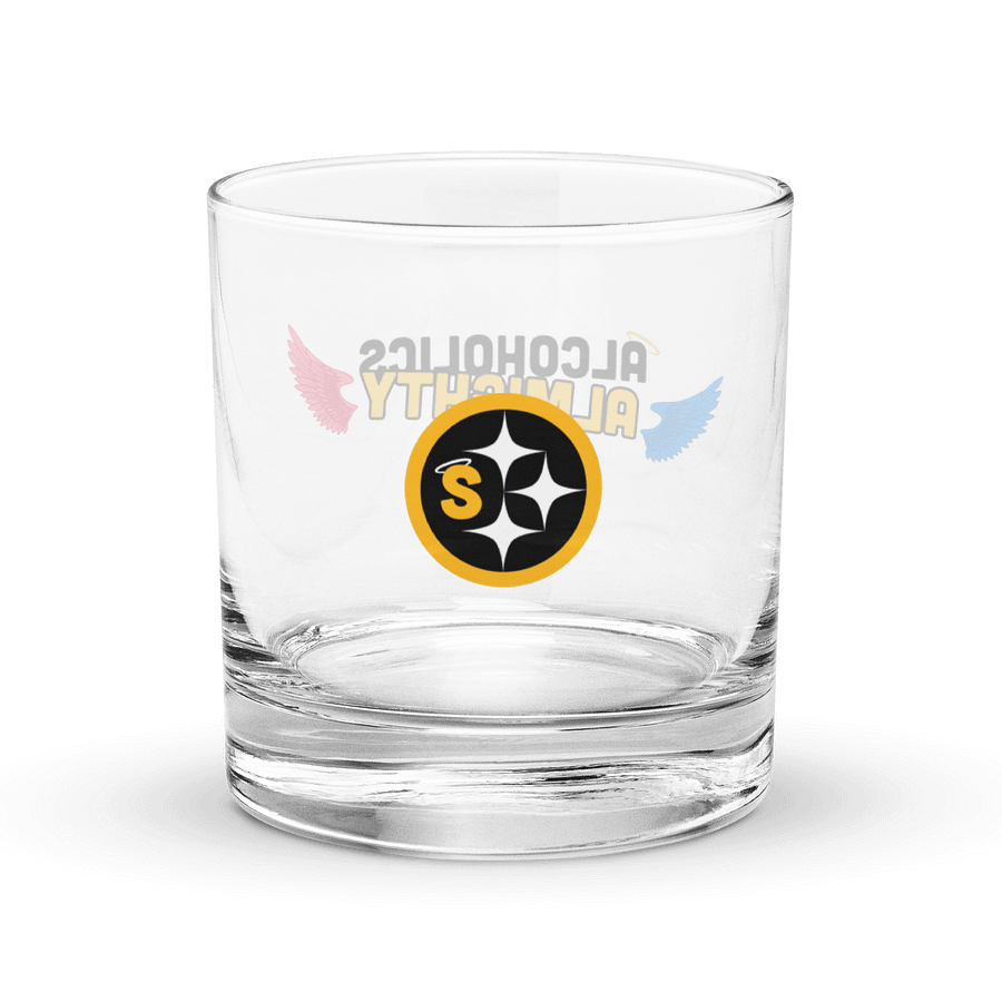 "Spirited" Wings Rocks Glass product image (2)
