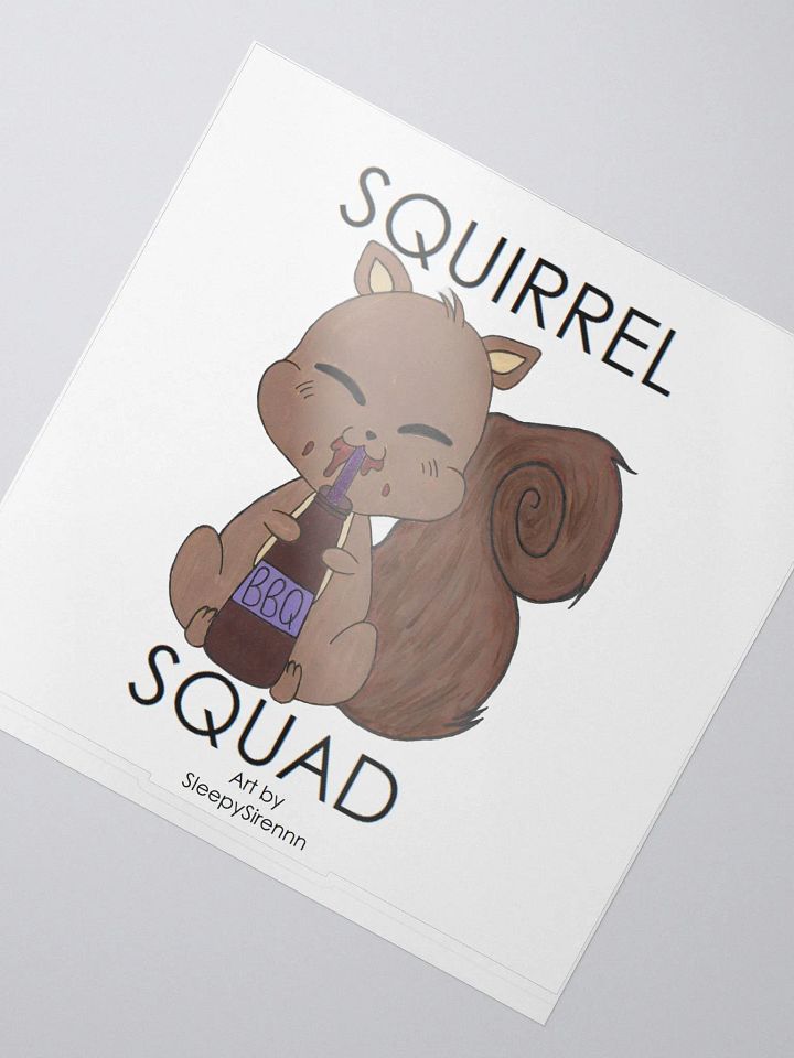 Squirrel Squad Sticker product image (2)