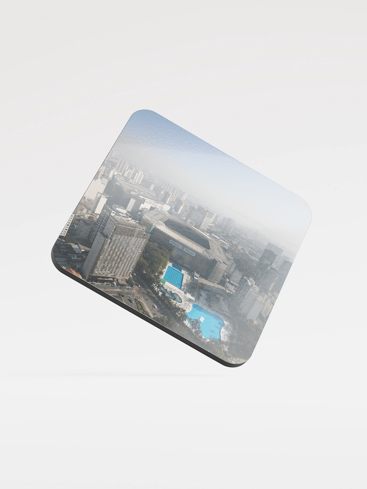 Allianz Parque – Glossy Cork Coaster /Porta-Copo de Cortiça (EN/BR) product image (1)