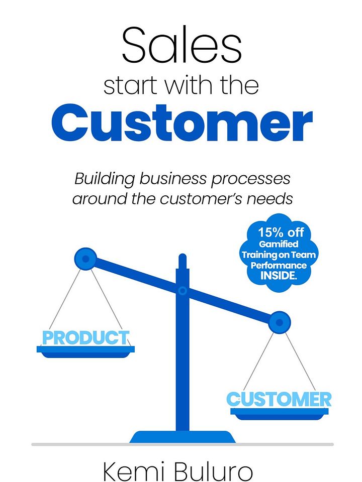 Sales start with the Customer - audiobook product image (2)