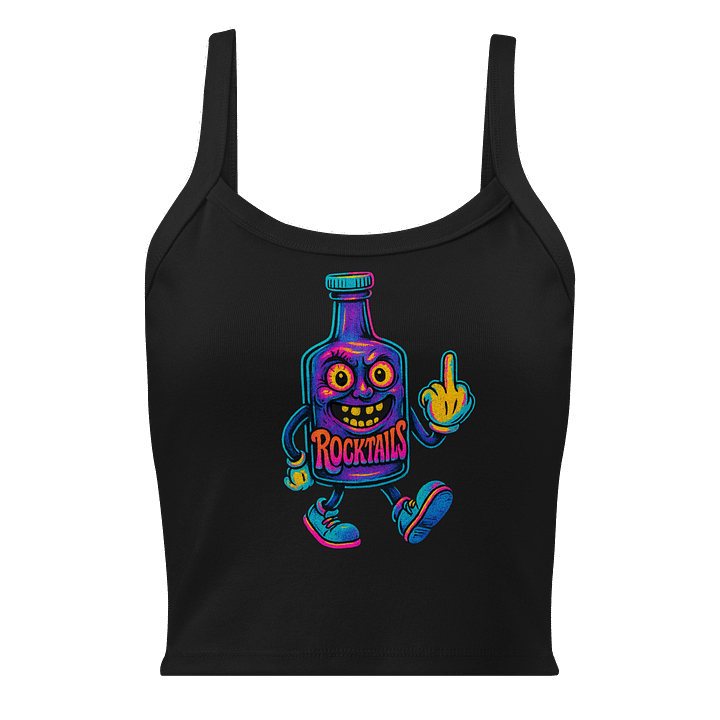 Mean Mr. Bottle "black light" Ladies Tank product image (2)