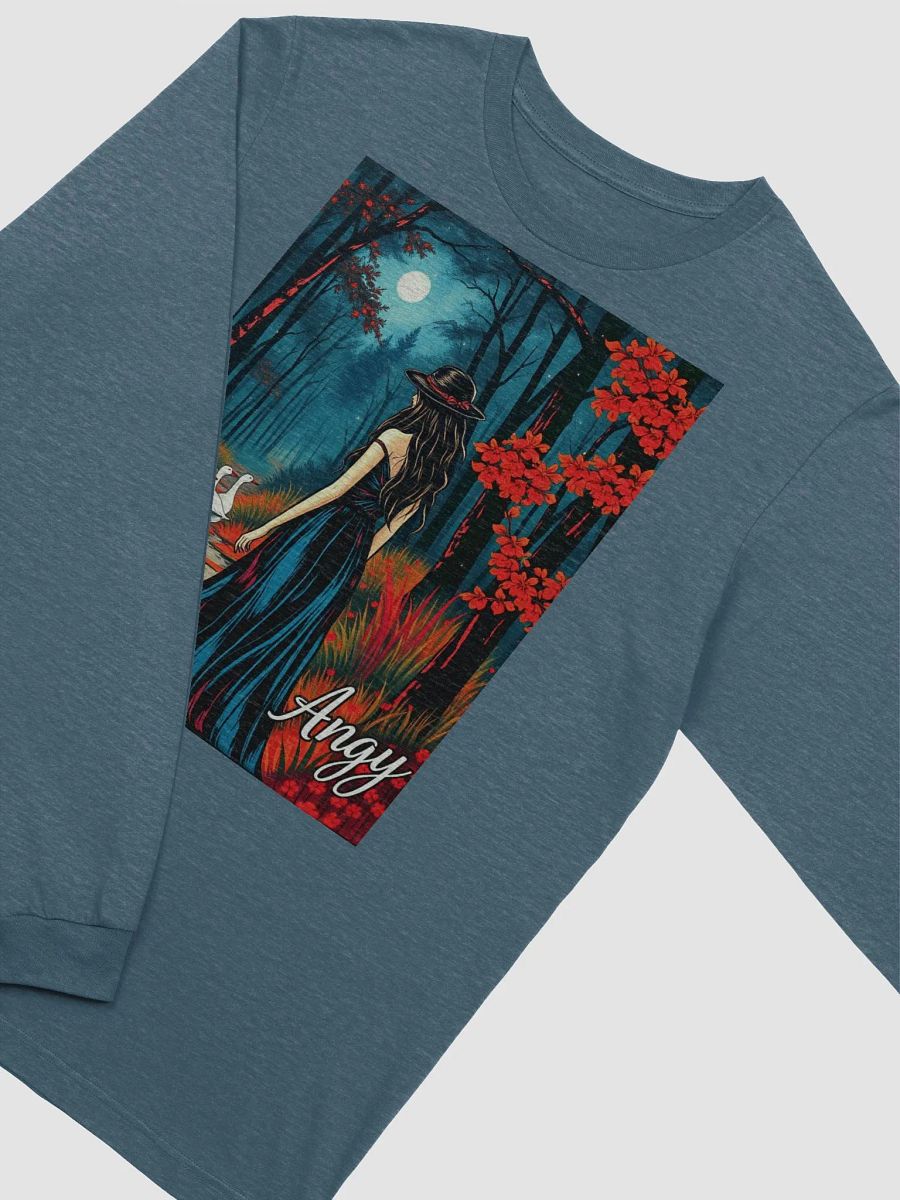 Moonlit Stroll in the Enchanted Forest Long Sleeve Tee product image (3)