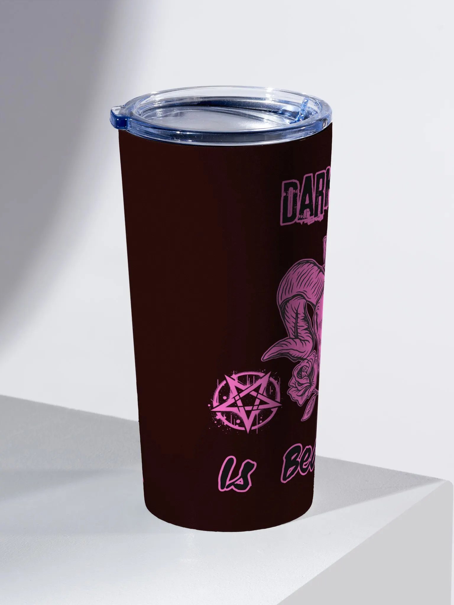 Darknes is Beautiful Insulated Mug product image (1)